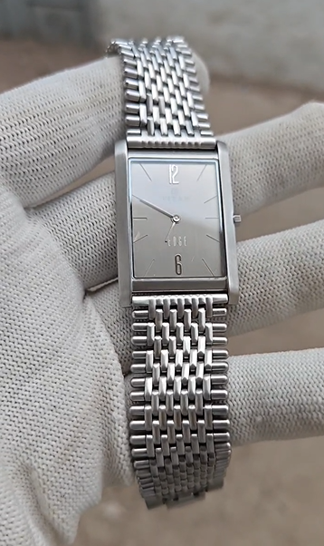 Titan Edge Slim Quartz | Grey Dial | Ultra-Thin Design | All Original