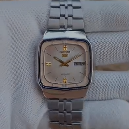 Rare Vintage Seiko 5 Automatic Day-Date | Unique Dial | All Original | 36mm