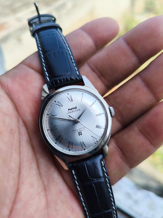 Vintage HMT Jubilee Hand-Winding Watch – 35mm | Excellent Pre-Owned Condition