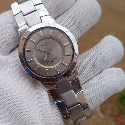 Classic Armitron Quartz | Silver Dial | All Original | 40mm